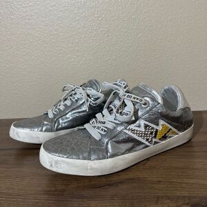 Zadig & Voltaire Silver Sneakers